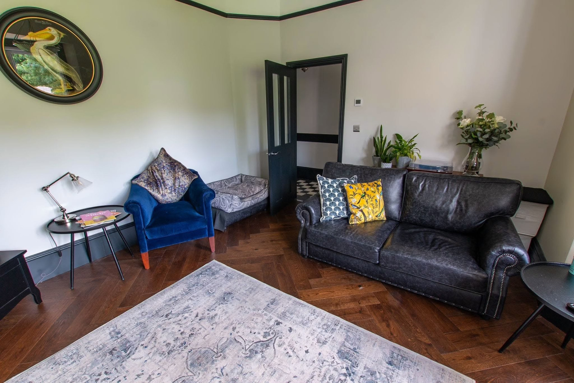Home refurbishment: living room, completed work, supplied project photograph
