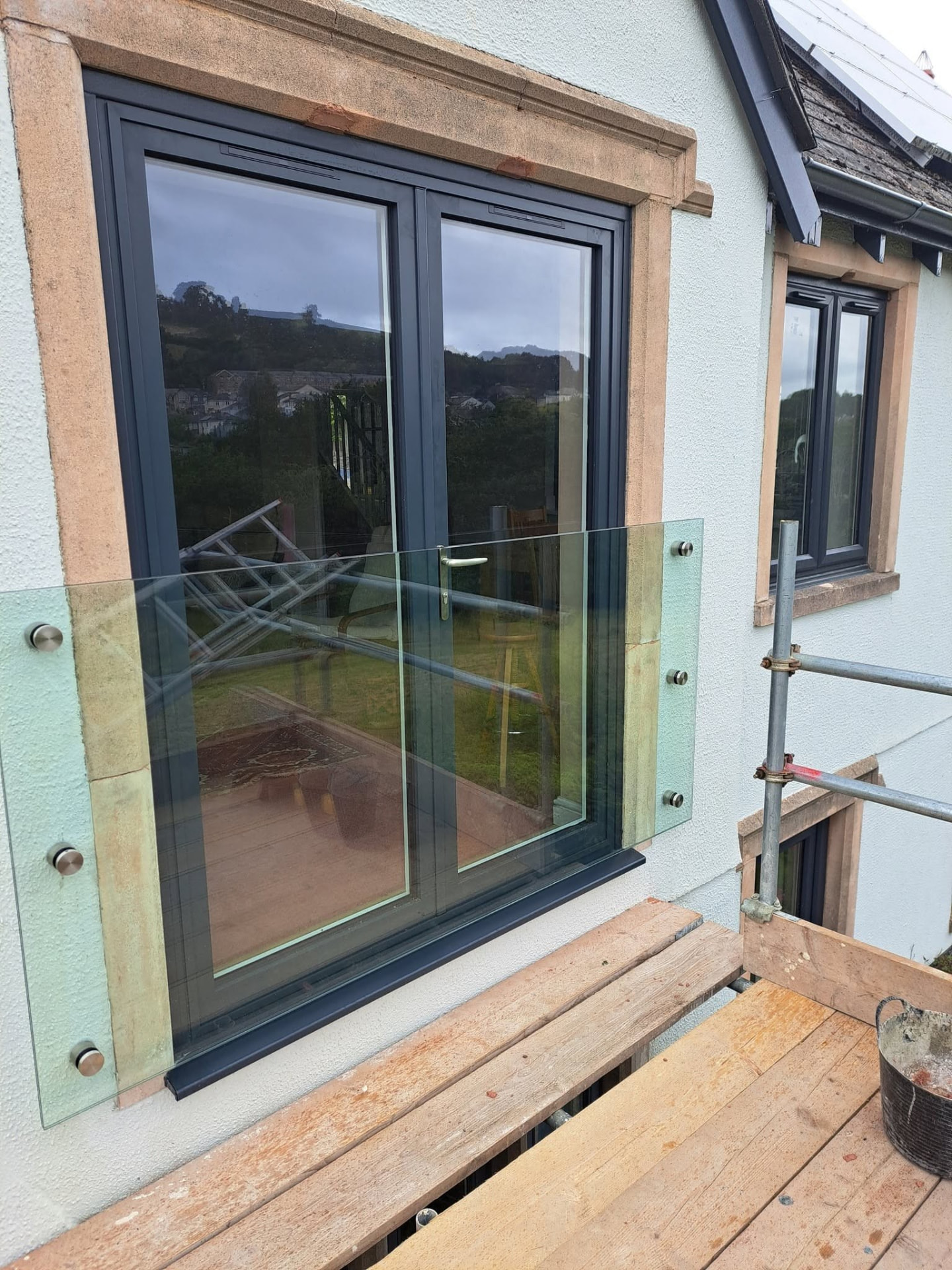 Structural alteration: juliet balcony, completed work, supplied project photograph